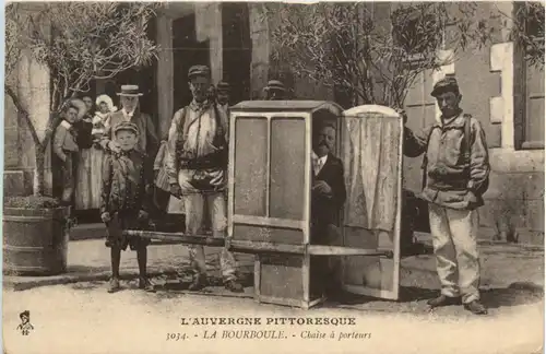 La Bourboule - Chaise a porteurs -497946