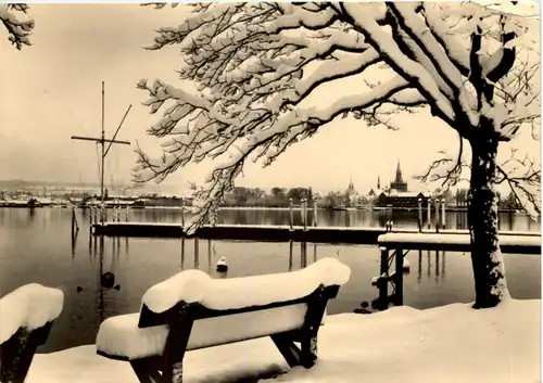 Konstanzer Bucht im Schnee -523046