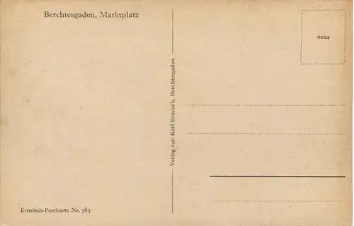 Berchtesgaden, Marktplatz -523258