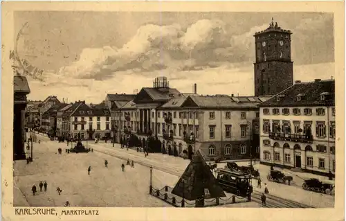 Karlsruhe, Marktplatz -523206