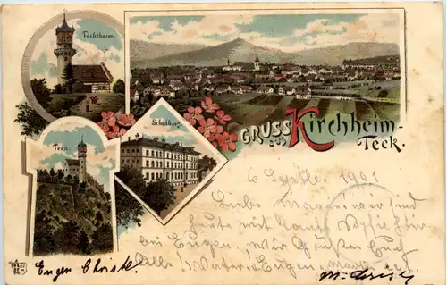 Gruss aus Kirchheim-Teck - Litho -635314