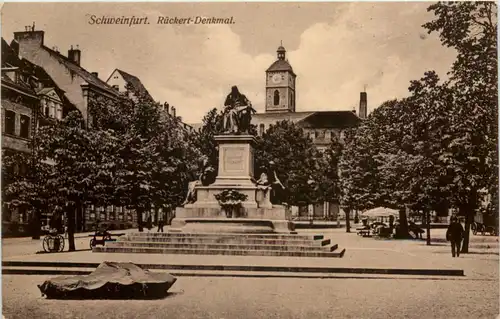 Schweinfurt, Rückert-Denkmal -523398