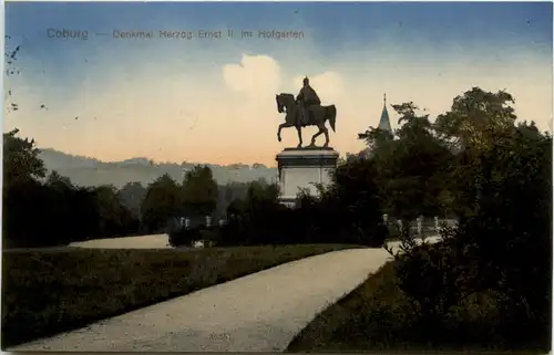 Coburg - Denkmal Herzog Ernst I -635434