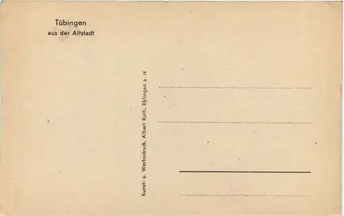 Tübingen, aus der Altstadt -523178