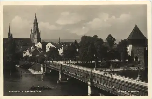 Konstanz, mit Rheinbrücke -523410