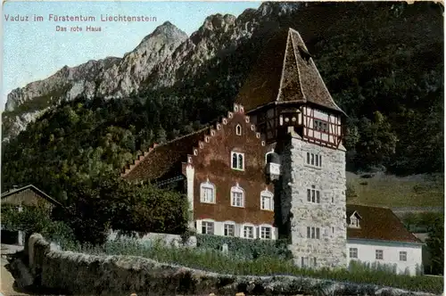 Vaduz - Das rote Haus -498286