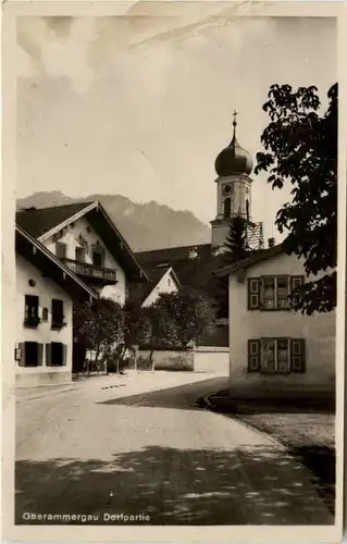 Oberammergau, Dorfpartie -523242