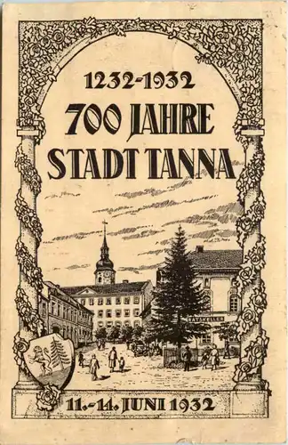 700 Jahr Stadt Tanna 1932 -635110