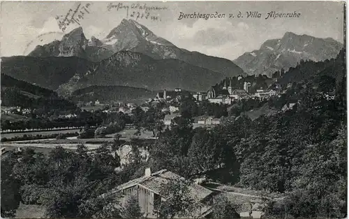 Berchtesgaden, v.d. Villa Alpenruhe -523262