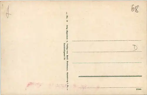 Schlachtfeld in den Vogesen - Belfort - Künstler-AK Eugen Felle -606832