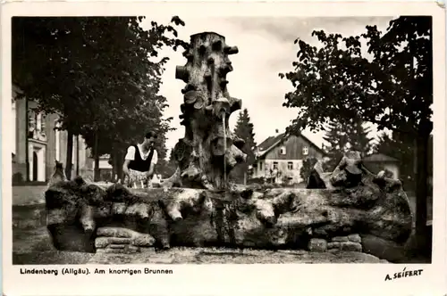 Lindenberg, Am knorrigen Brunnen -523362