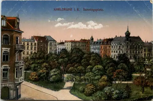 Karlsruhe, Sonntagsplatz -523590