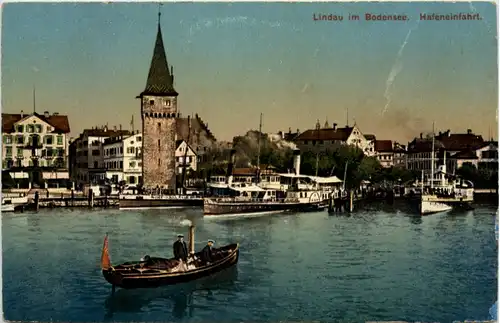 Lindau, Hafeneinfahrt -523630