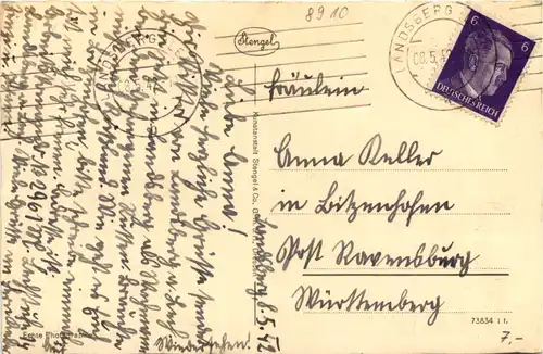 Landsberg a Lech, Adolf-Wagner-Oberschule u. Malteserkirche -523356