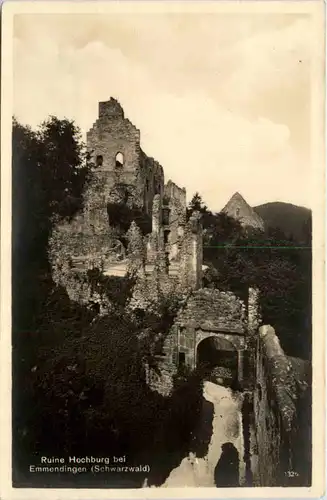 Ruine Hochburg bei Emmendingen -523542