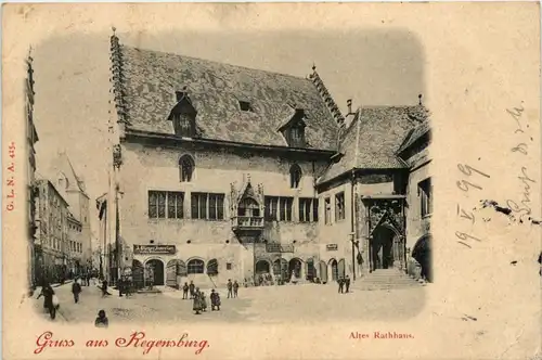 Gruss aus Regensburg - Altes Rathaus -636224