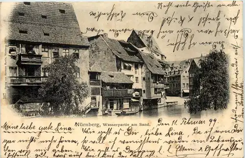 Nürnberg - Wasserpartie am Sand -635590