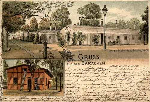 Metz - Gruss aus den Baracken -635008