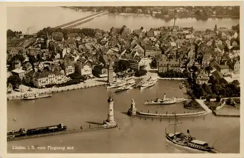 Lindau, vom Flugzeug aus -523636
