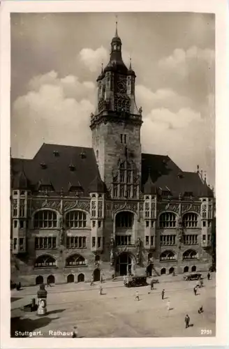 Stuttgart, Rathaus -523656