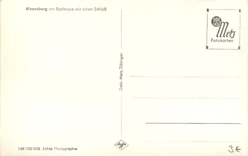 Meersburg, mit altem Schloss -522688