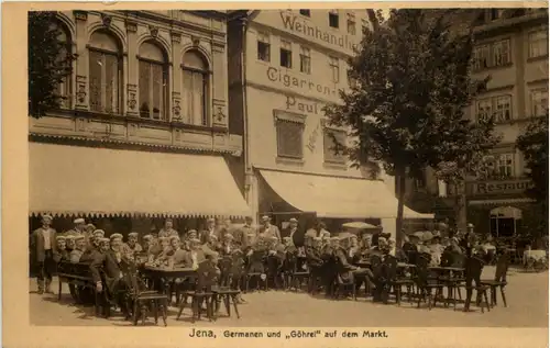 Jena - Germanen und Göhrei auf dem Markt - Studentika -635068