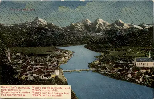 Gruss aus Bad Tölz bei Regen -636234
