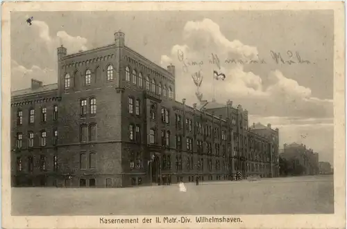 Wilhelmshaven - Kasernement der II. Matr. Division -499046