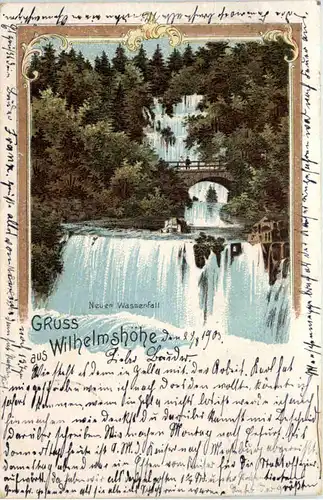 Gruss aus Wilhelmshöhe - Kassel - Litho -634912