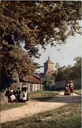 Rothenburg - An der alten Linde -636824