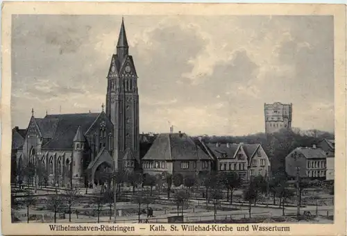 Wilhelmshaven - KAth. S. Willehad-Kirche -499266
