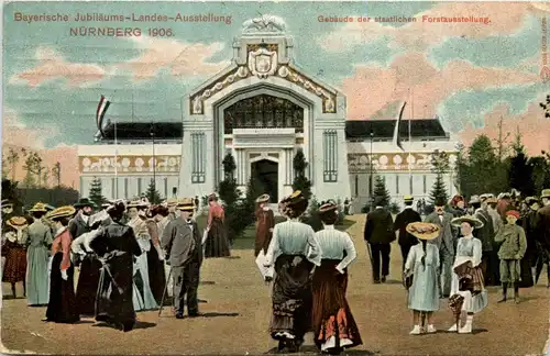 Nürnberg - Bayrische Landes Ausstellung 1906 -636654