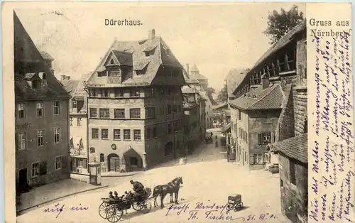 Gruss aus Nürnberg - Dürerhaus -635588