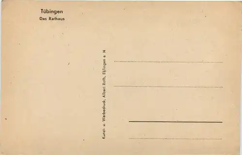 Tübingen, Das Rathaus -523208