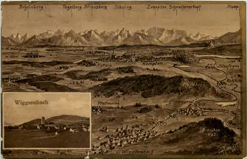 Wiggensbach - Künstler-AK Eugen Felle -607922