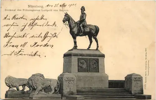 Nürnberg - Denkmal des Prinzregenten -635668