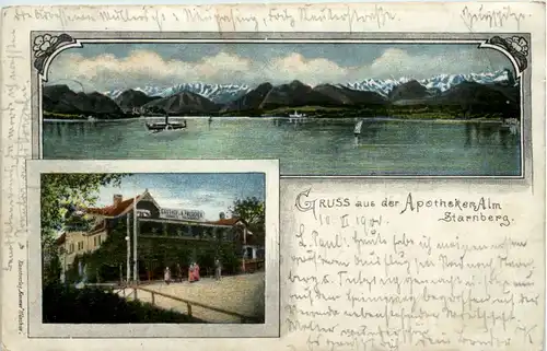 Starnberg - Gruss aus der Apotherker Alm -637104