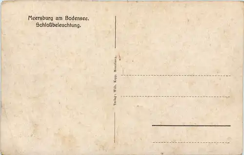 Meersburg, Schlossbeleuchtung -523372