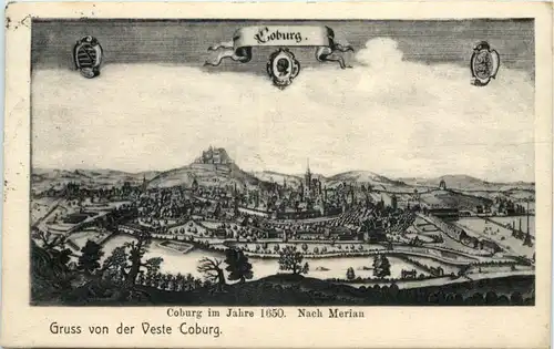 Coburg im Jahre 1650 -635452