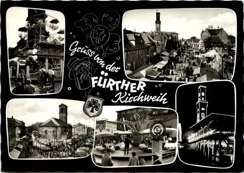 Fürth - Gruss von der Kirchweih -636934