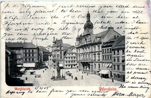 Pforzheim - Marktplatz -637344