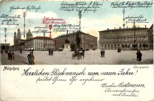 München - Odeonsplatz -635406