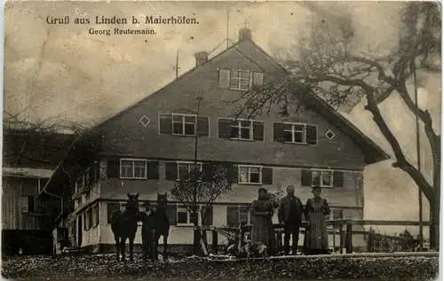 Gruss aus Linden bei Maierhöfen -608242