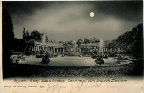 Bayreuth - Königl. Schloss Eremitage -635552