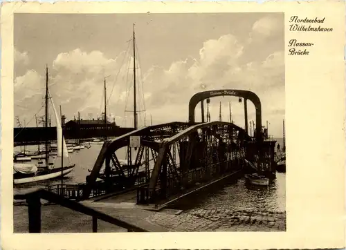 Wilhelmshaven - Nassaubrücke -499646