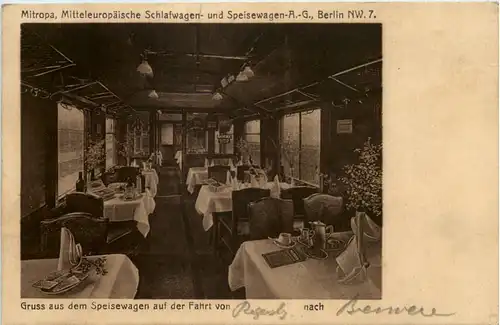 Gruss aus dem Speisewagen -636028