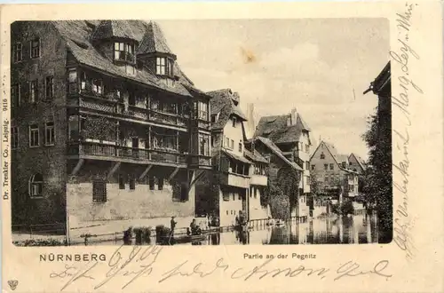 Nürnberg - Partie an der Pegnitz -635592