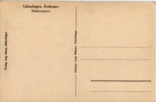 Überlingen, Münsterplatz -523592