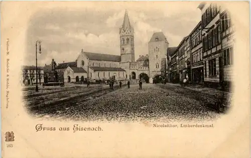 Gruss aus Eisenach - Nicolaithor -636710