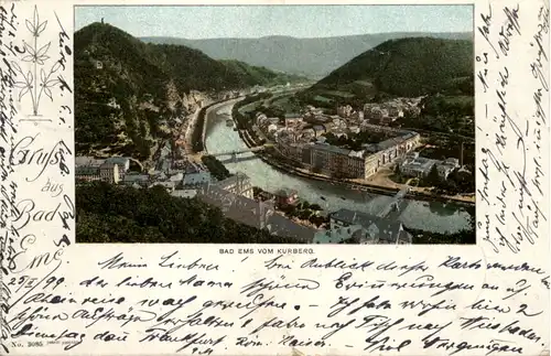 Bad Ems vom Kurberg -637154